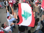 Beirut demonstration against Syrian occupation